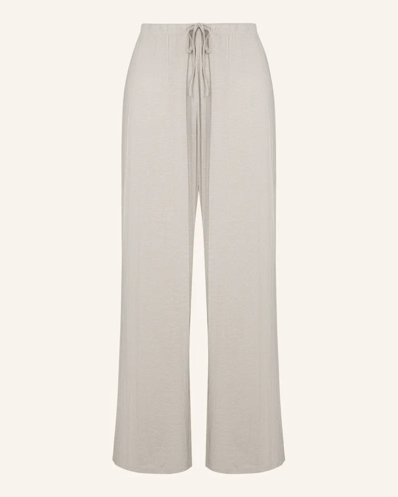 Hunkemöller Schlafhose Jersey grau Grau