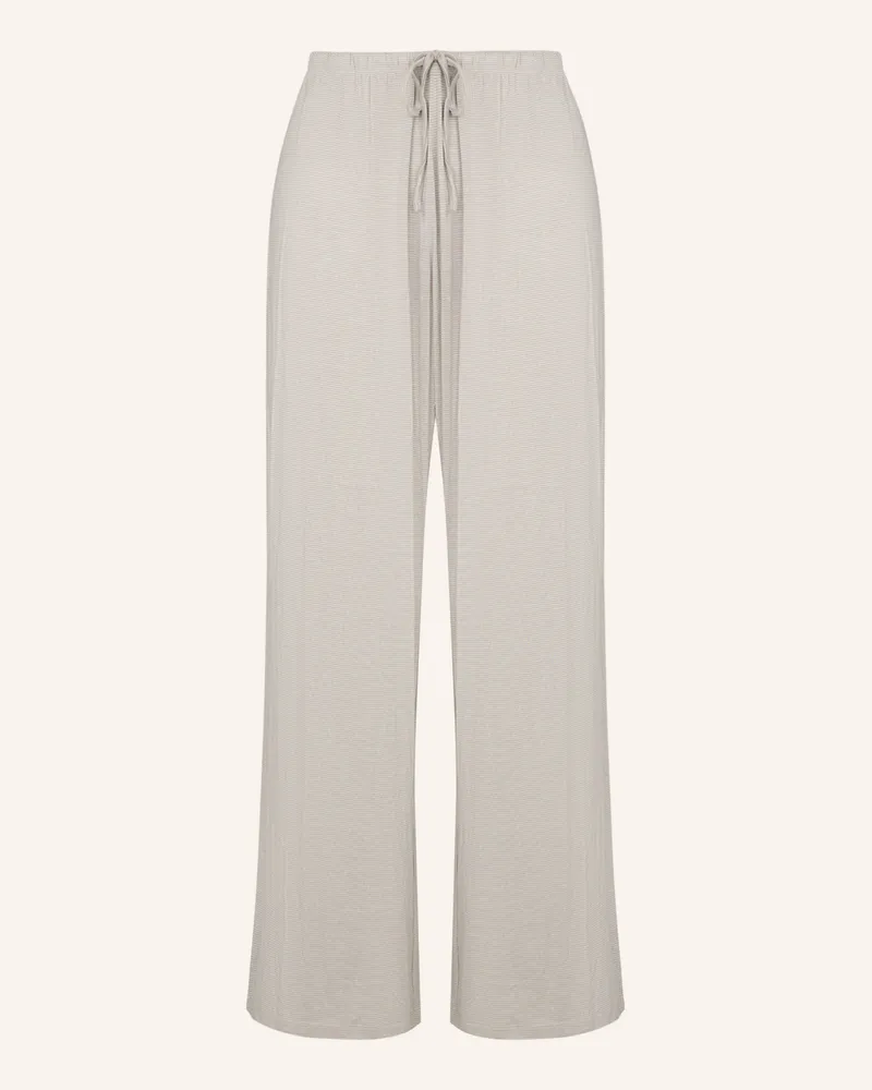 Hunkemöller Schlafhose Jersey grau Grau