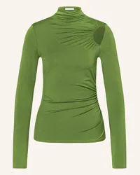 Patrizia Pepe Longsleeve mit Cut-out Gruen