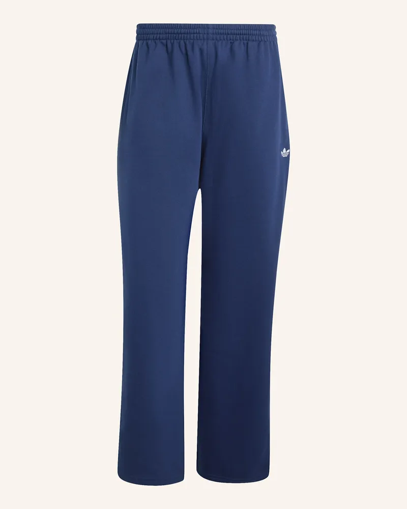 adidas Trefoil Essentials Hose, Offener Saum blau Blau