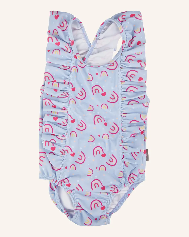 Sterntaler Badeanzug Volants Blau