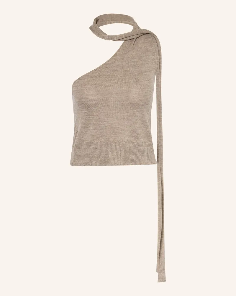 by Aylin Koenig Stricktop POLLY aus Merinowolle Taupe