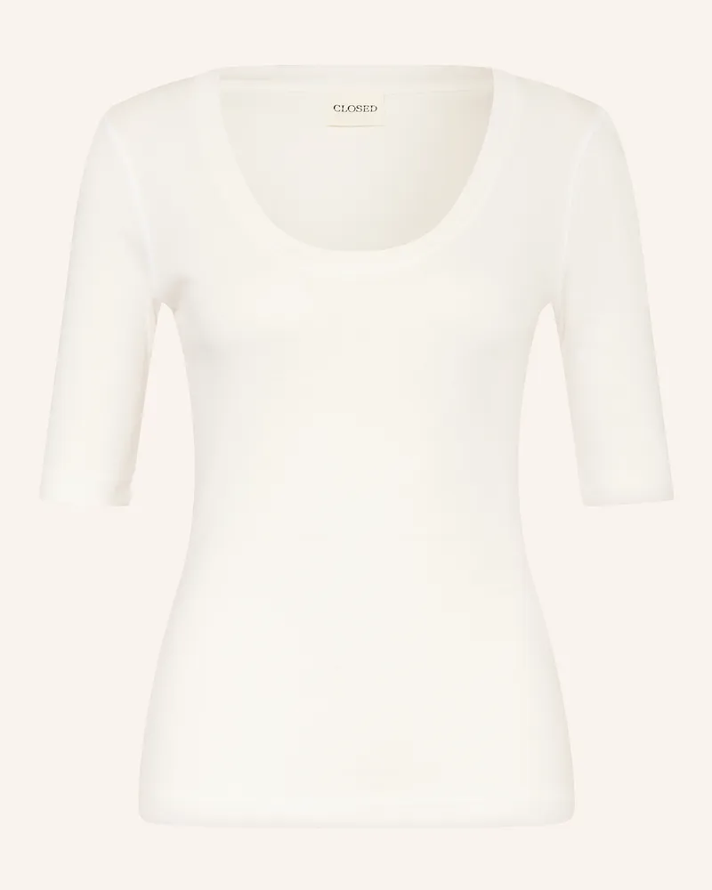 Closed Shirt Mit 3/4-Arm weiss Ecru