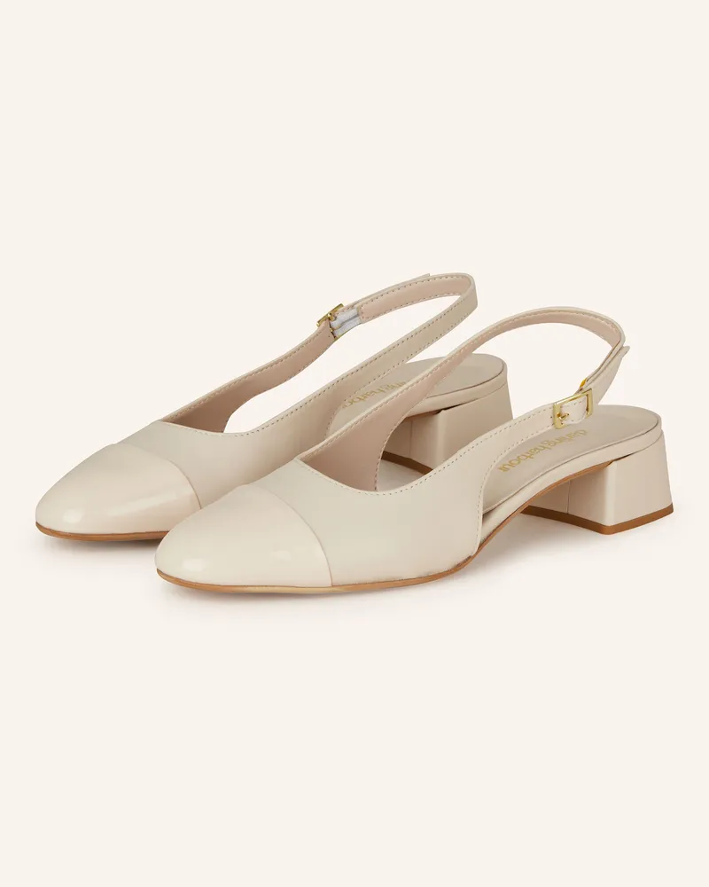 Darling Harbour Slingpumps Hellbraun
