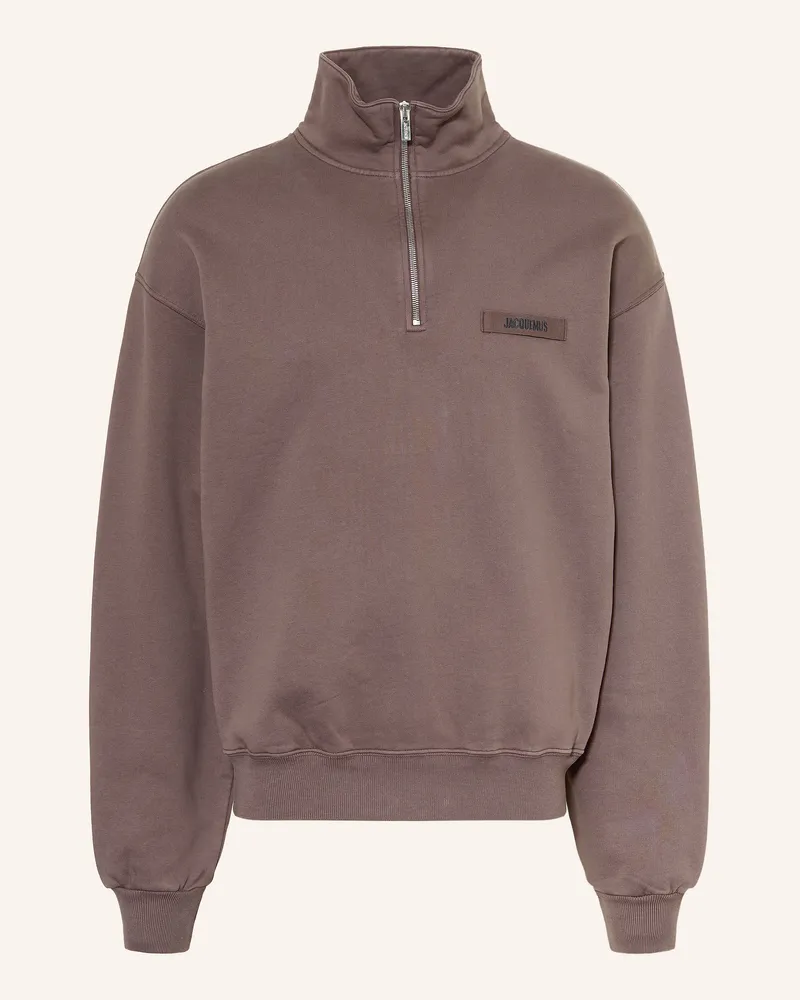 Jacquemus Sweat-Troyer Le Camionneur Gros Grain braun Braun