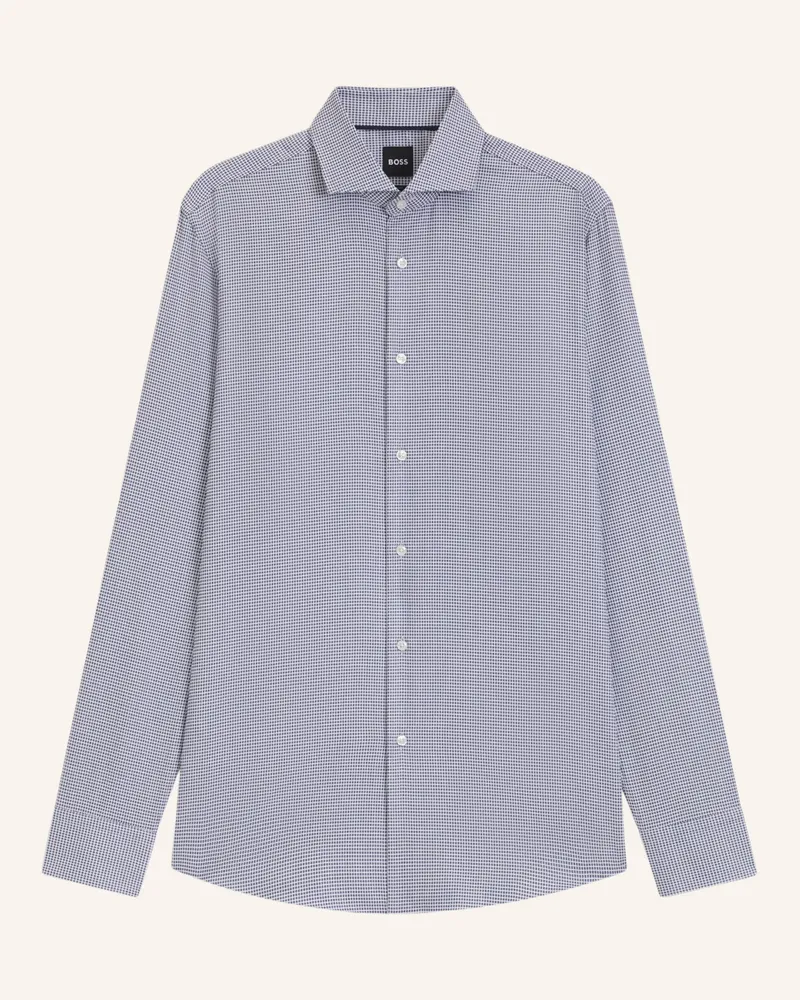 HUGO BOSS Business Hemd H-HANK-SPREAD-C1-222 Slim Fit Hellblau