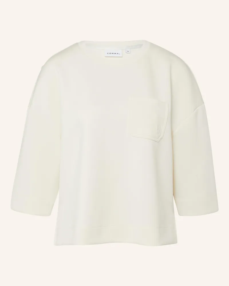 COMMA Sweatshirt beige Creme