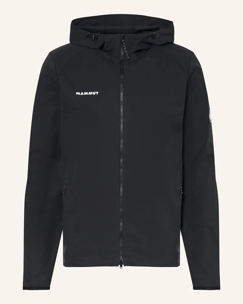 Mammut Softshell-Jacke GRANITE SO HOODED Schwarz