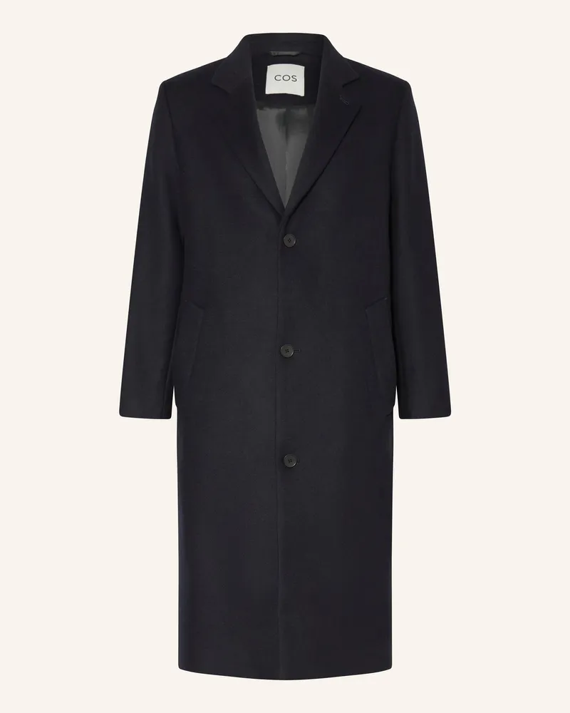 COS Wollmantel Dunkelblau