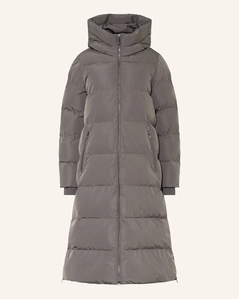 Wellensteyn Steppmantel Boutique Extra Long Mit Dupont™ Sorona®-Isolierung beige Grau