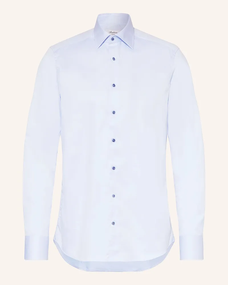 Stenströms Hemd Slimline Fit Hellblau