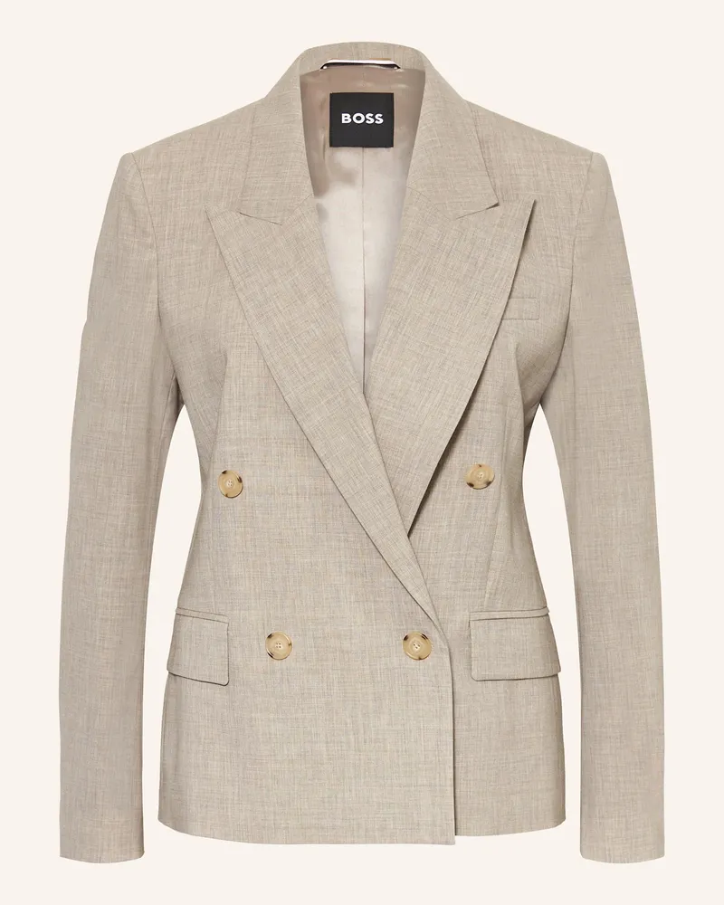 HUGO BOSS Blazer JALETO Creme