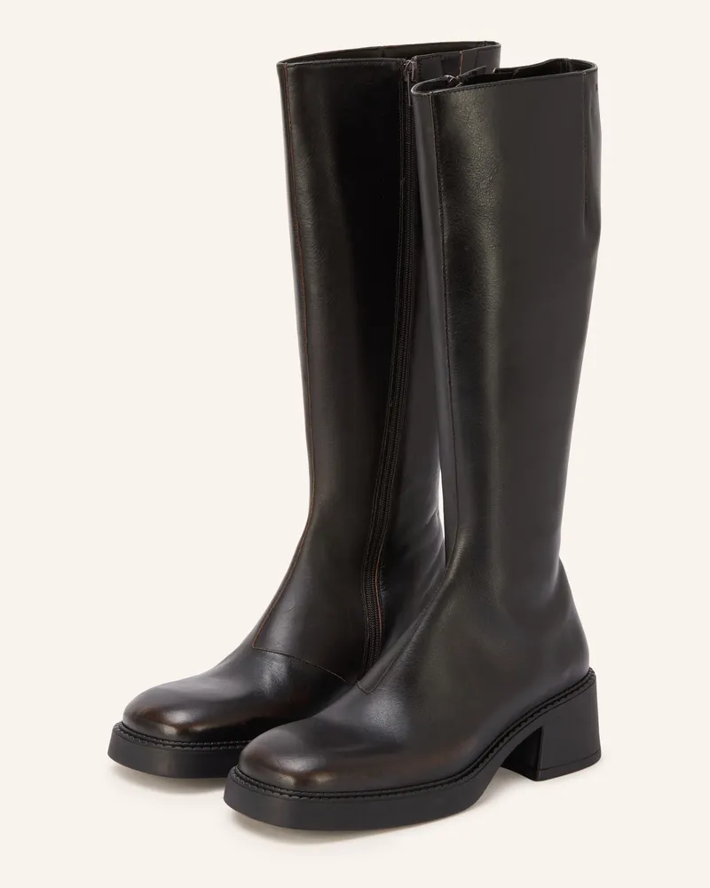 Miista Stiefel Yumi braun Dunkelbraun