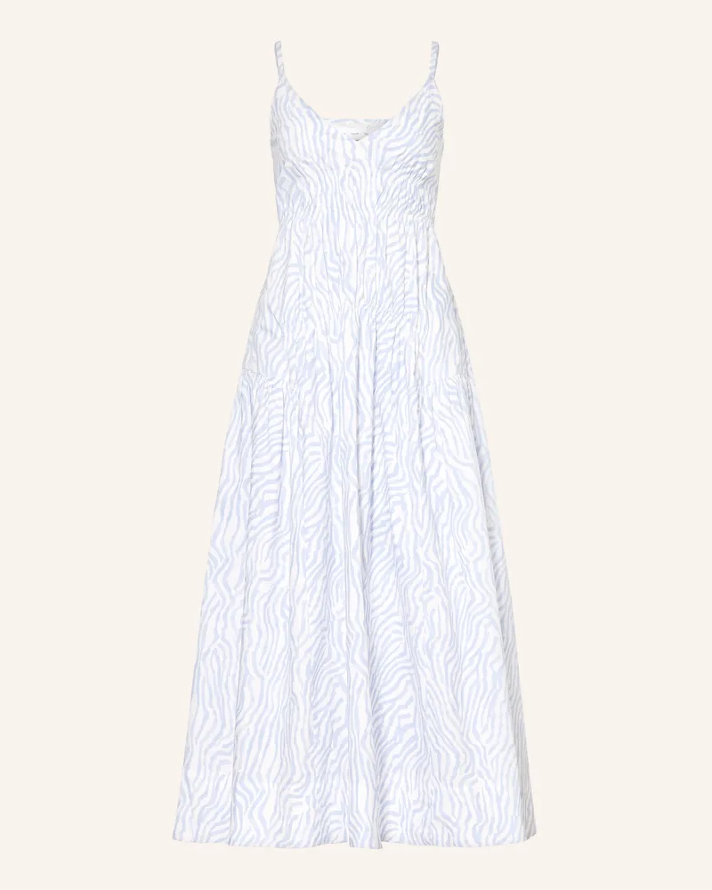 Proenza Schouler Kleid Michelyn White Label blau Weiss