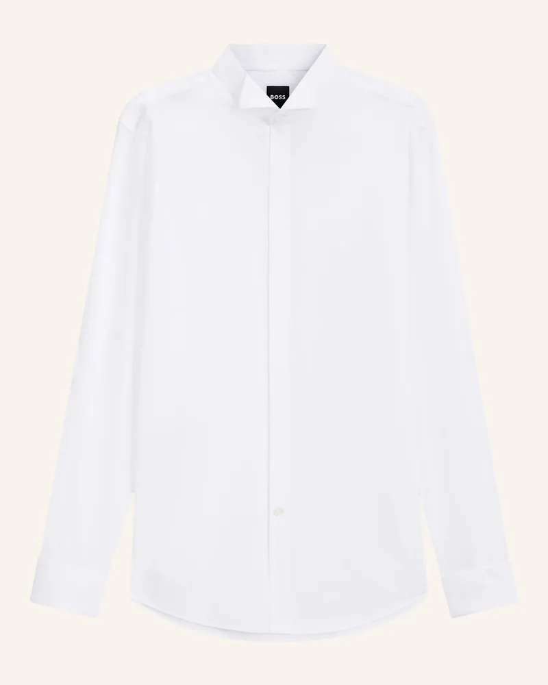 HUGO BOSS Hemd H-Hank-W-tux2-Dc-264 Slim Fit weiss Weiss