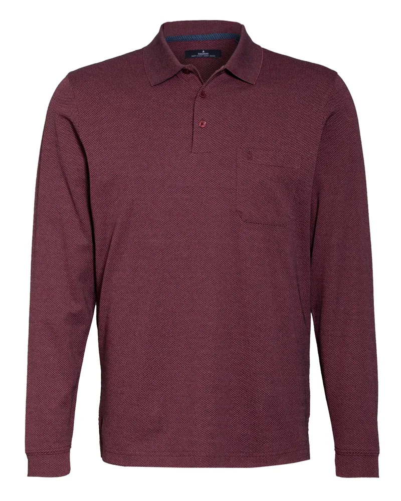 Ragman Poloshirt Hellrot