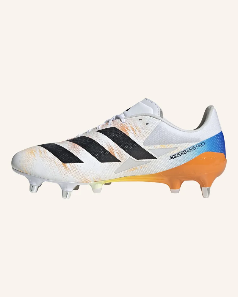 adidas ADIZERO RS15 PRO SG RUGBYSCHUH Weiss