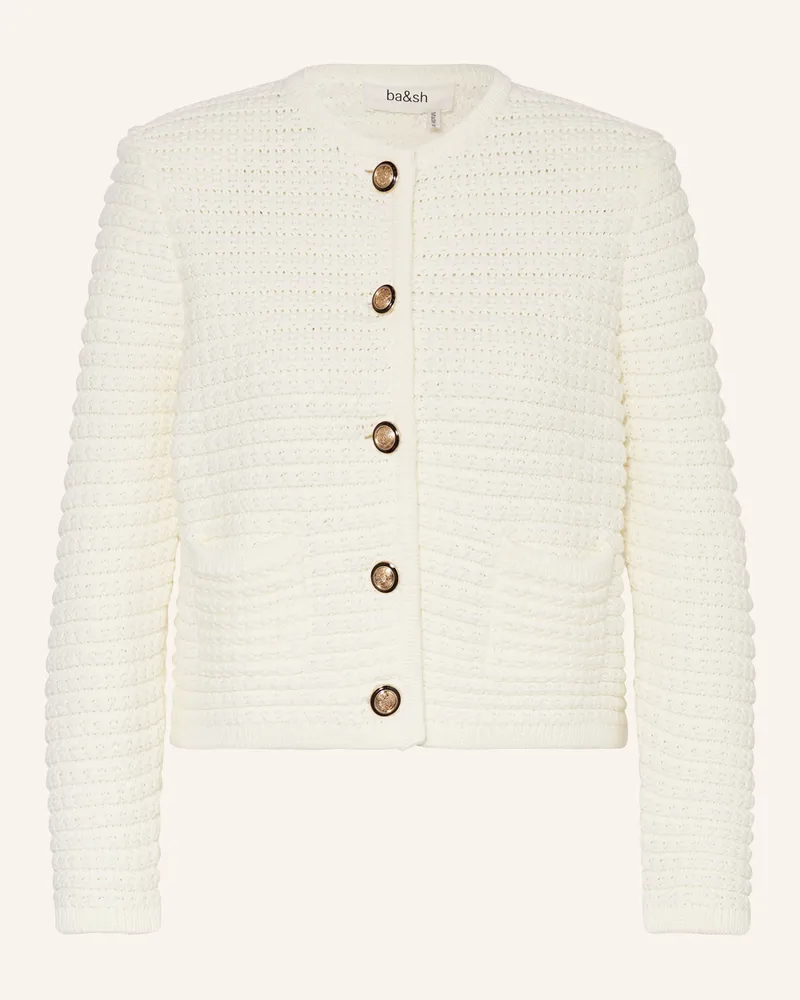 ba&sh Strickjacke GASPARD Ecru