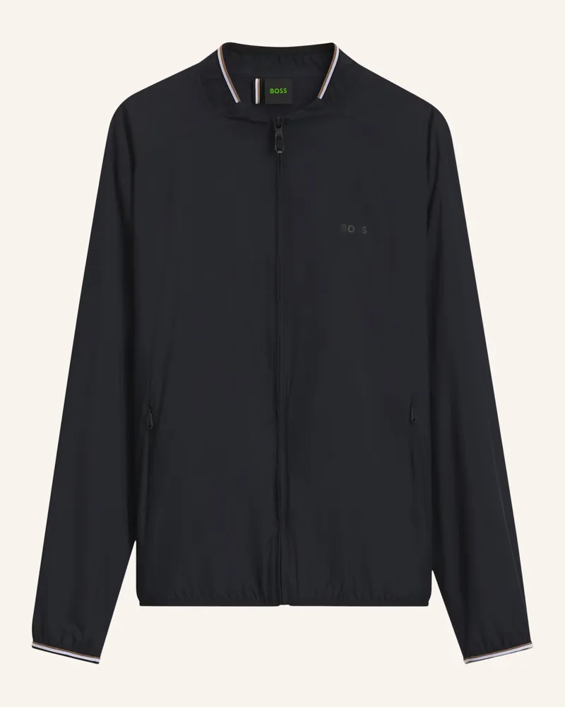 HUGO BOSS Jacke Ow_Toc Game Regular Fit blau Dunkelblau
