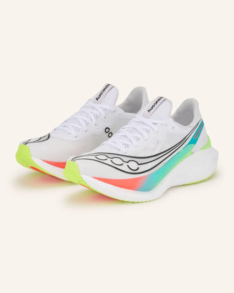 Saucony Laufschuhe Endorphin Pro weiss Weiss