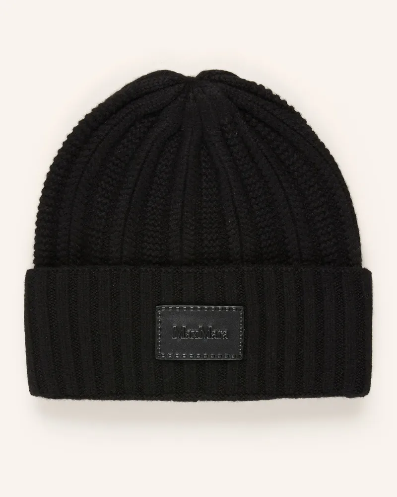 Max Mara Cashmere-Mütze MACBETH Schwarz