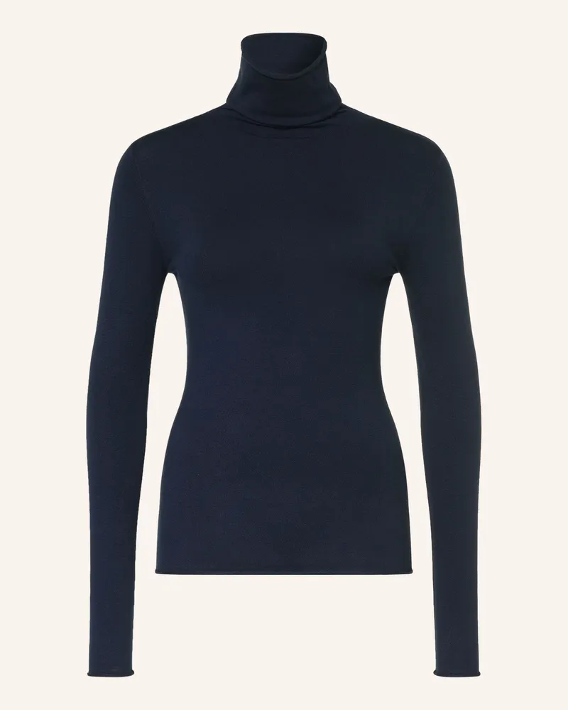 MAX&Co. Rollkragenpullover Ama blau Dunkelblau