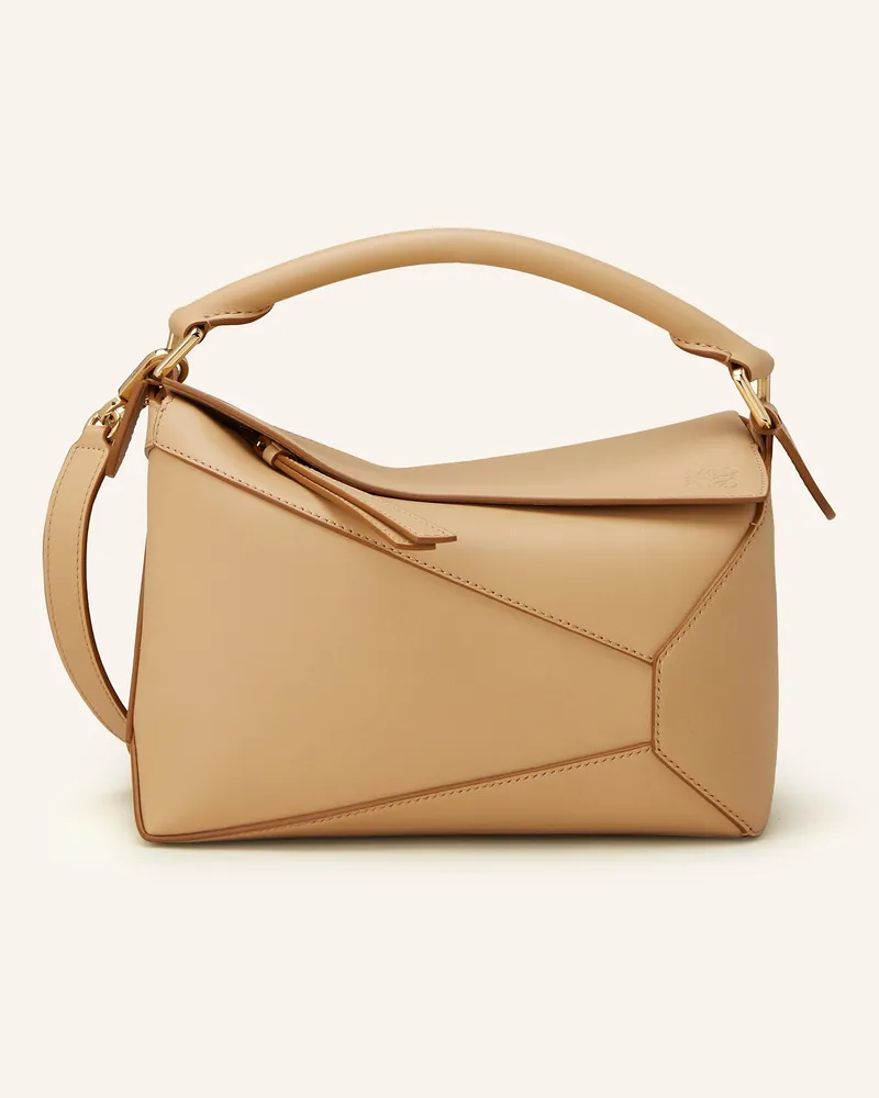 Loewe Handtasche Puzzle Edge Small beige Beige