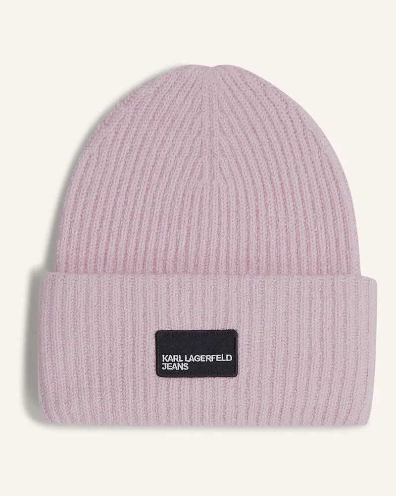 Karl Lagerfeld Hut rosa Lila
