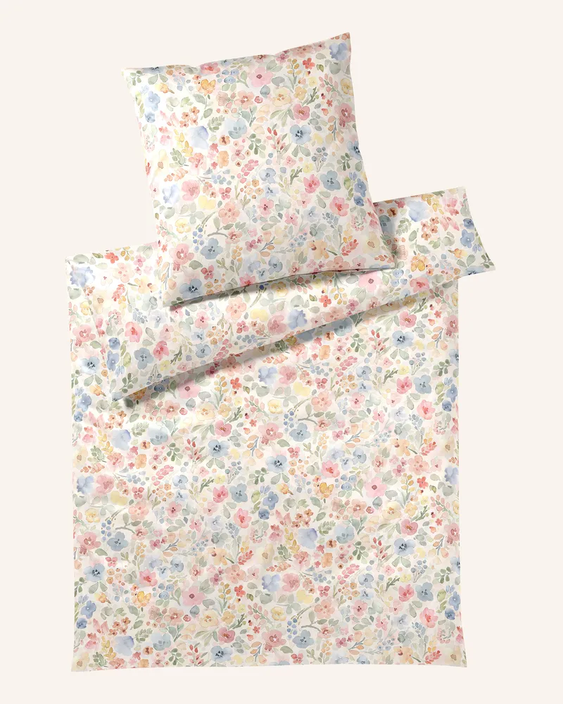 elegante Bettwäsche Gentle braun Creme