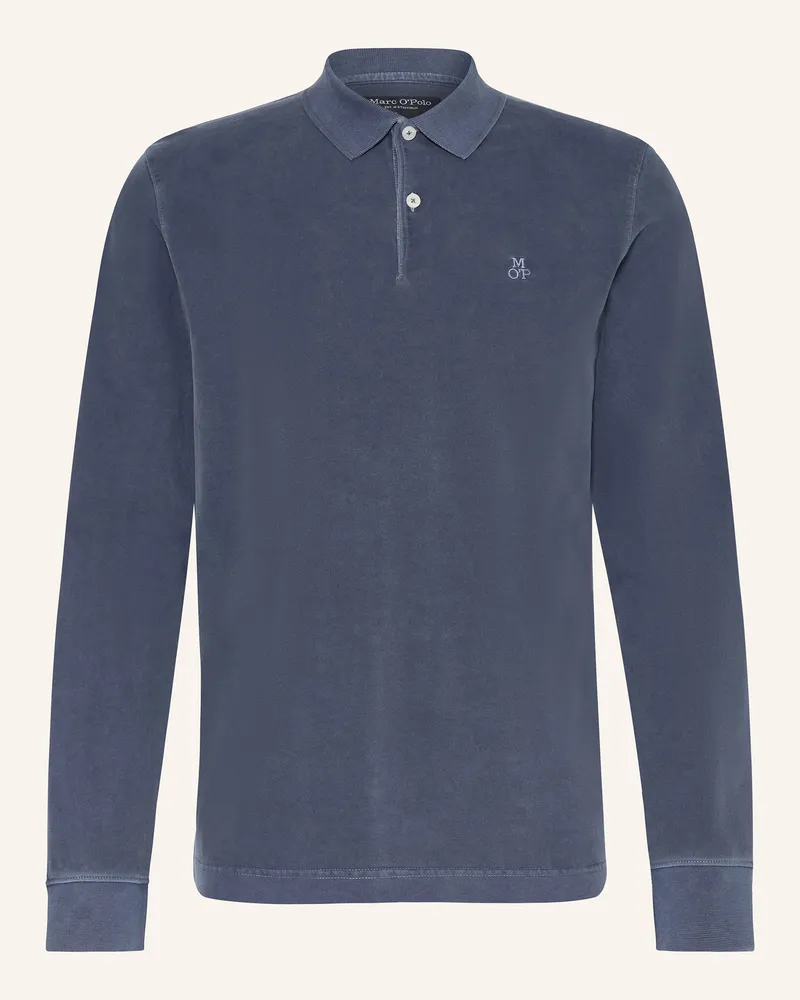 Marc O'Polo Jersey-Poloshirt Dunkelblau