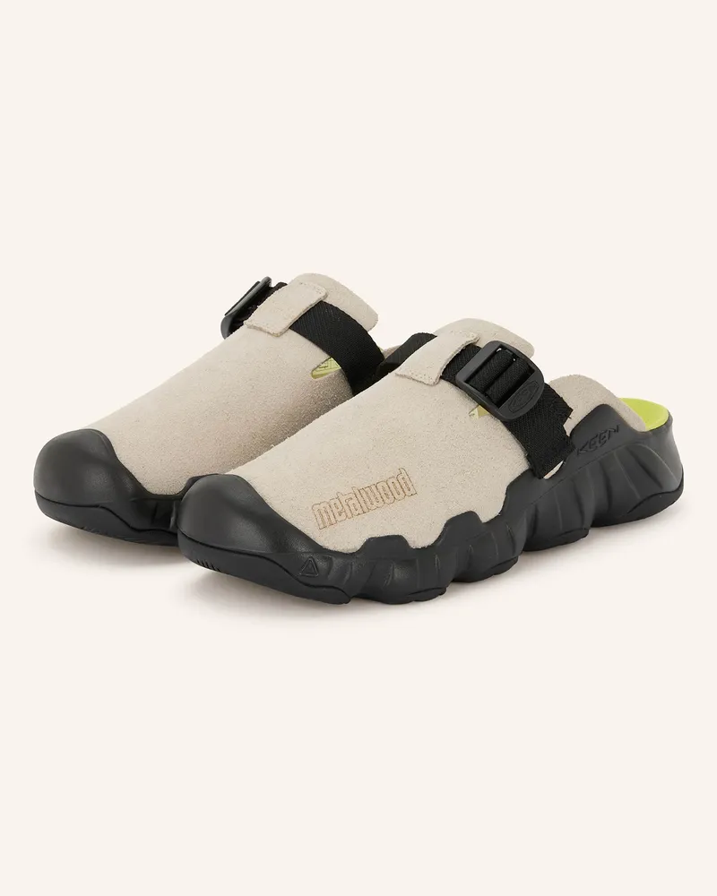 Keen Mules Hyperport Clog beige Hellgrau