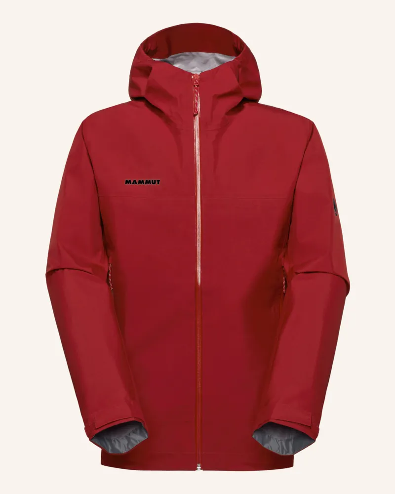 Mammut Hardshelljacke Crater Light Hs Hooded rot Rot