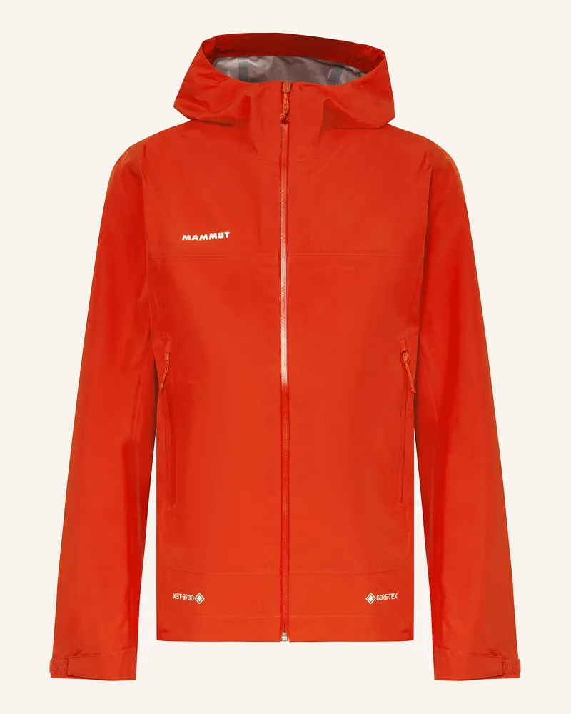 Mammut Hardshelljacke Crater Light Hs Hooded rot Rot
