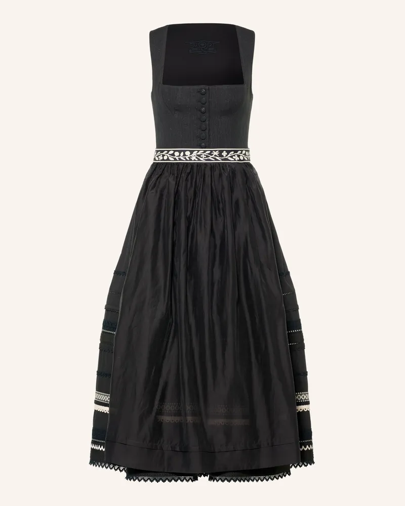 Sportalm Dirndl schwarz Schwarz