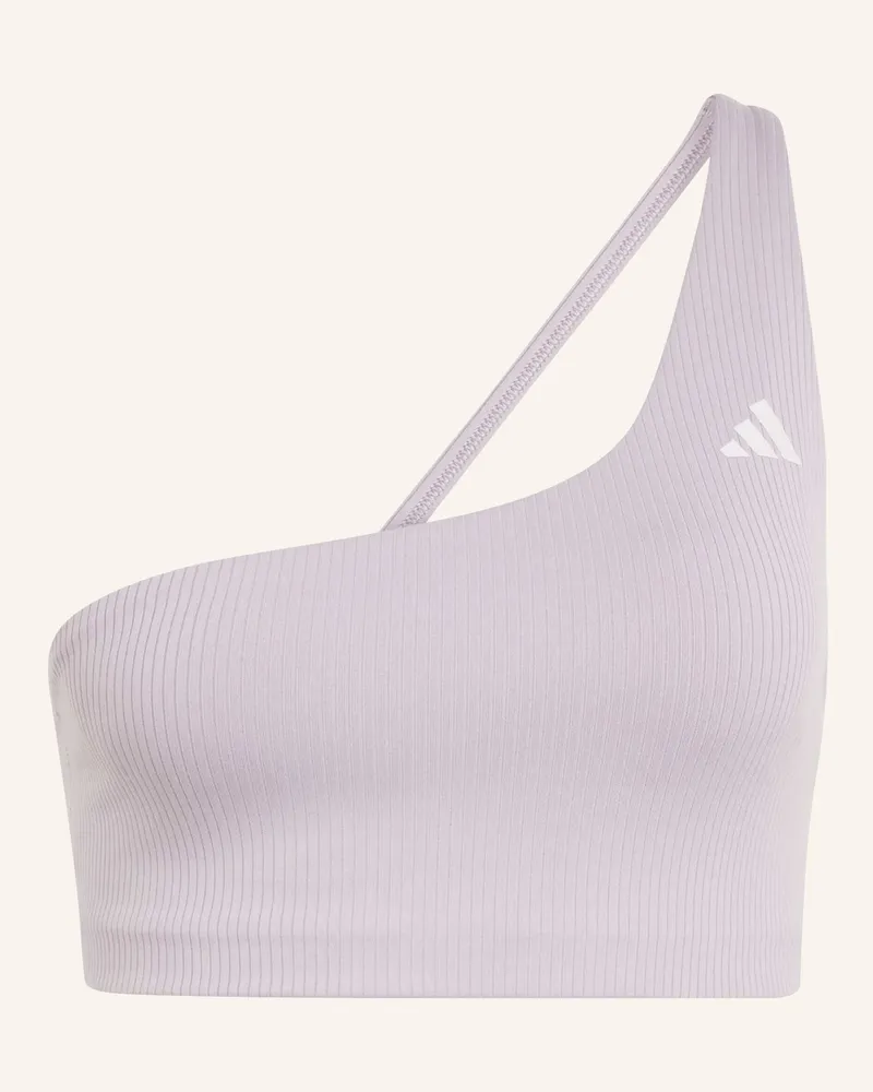 adidas Sport-BH OPTIME RIB LS Lila