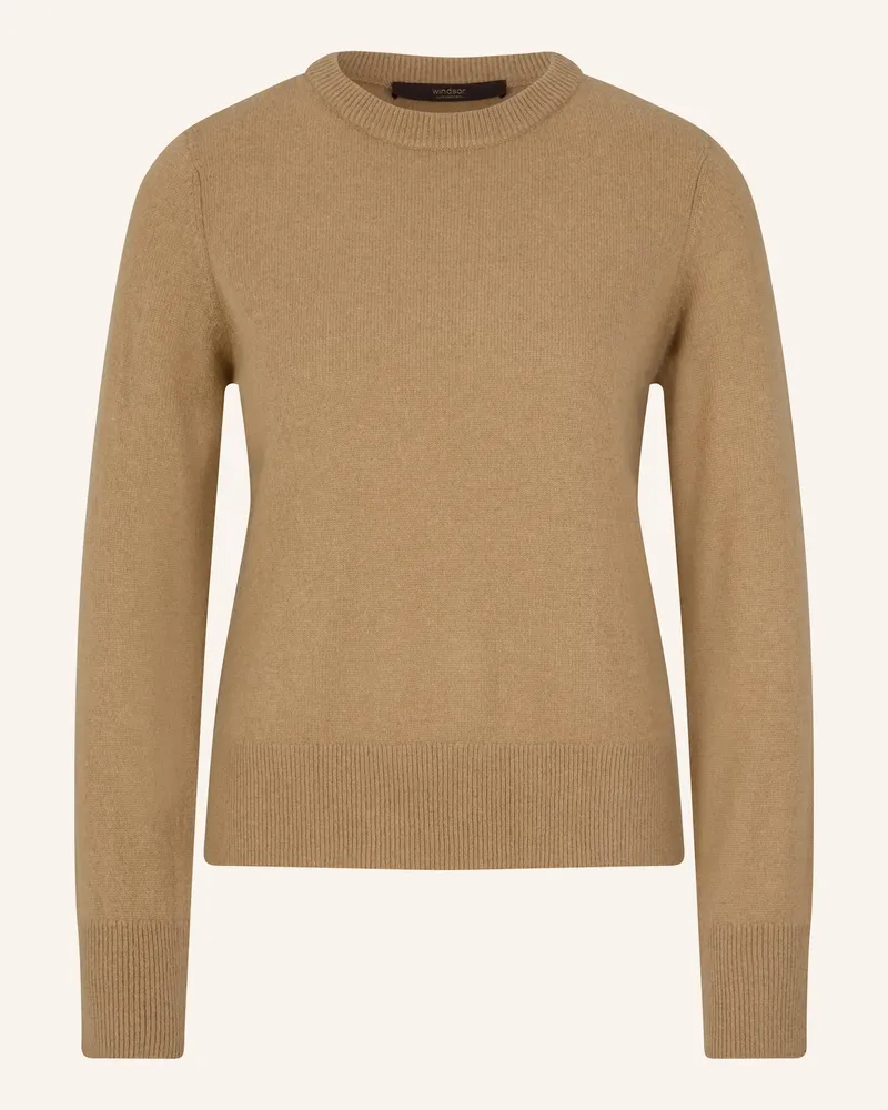 windsor. Pullover Camel