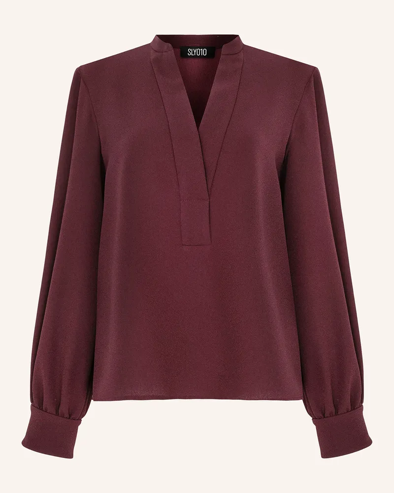 SLY 010 Blusenshirt Andreja rot Dunkelrot