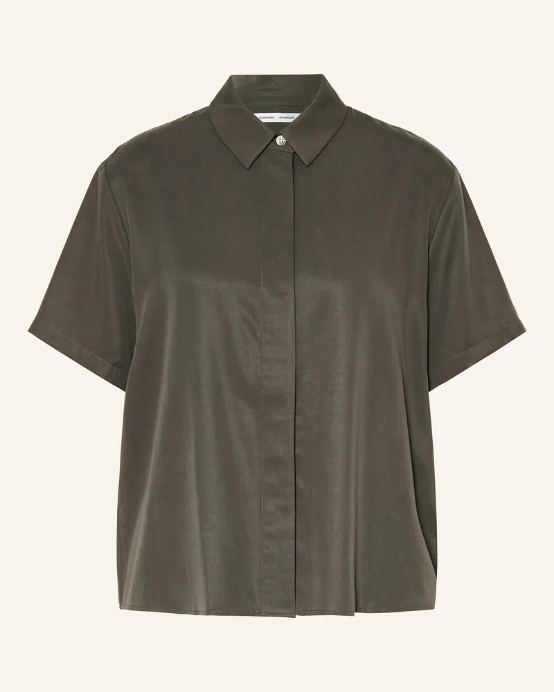 Samsøe & Samsøe Hemdbluse Mina gruen Khaki