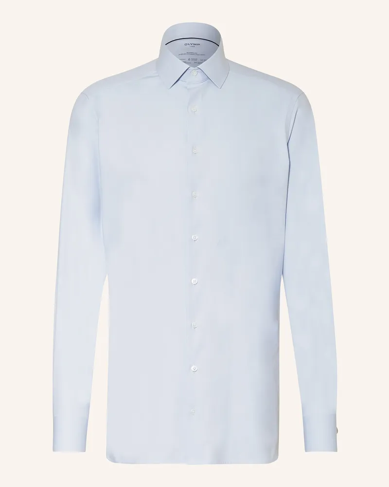 Olymp Hemd Luxor 24/Seven Modern Fit Mit Extralangem Arm blau Hellblau
