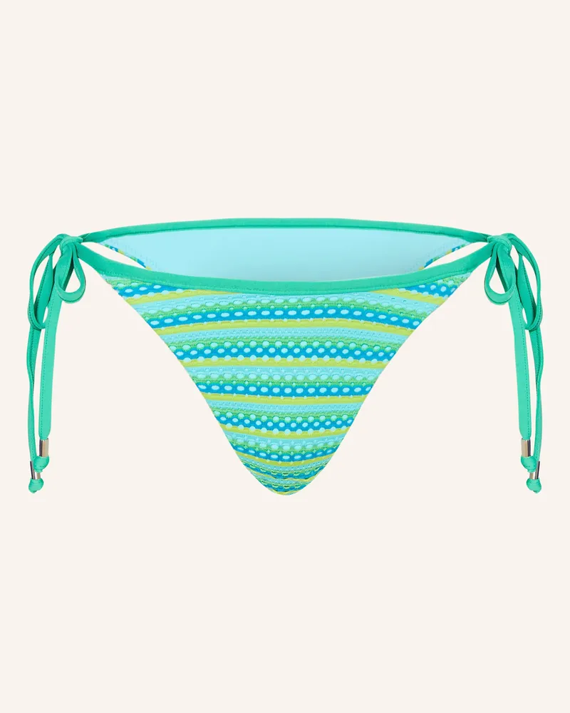 Seafolly Australia Brazilian-Bikini-Hose Calypso beige Türkis