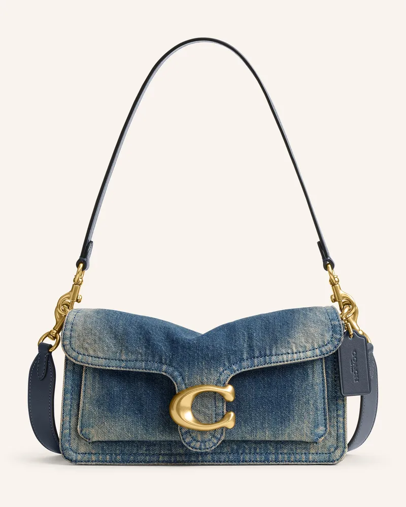 Coach Schultertasche TABBY Blau