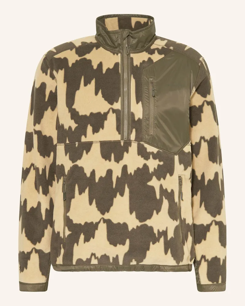 Salomon Fleecejacke CHROMA Dunkelgrün