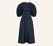 Seidenkleid Mit 3/4-Arm blau