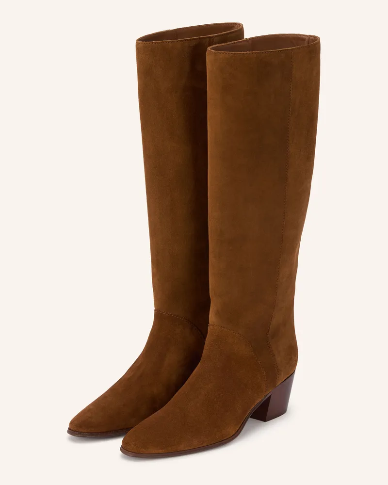 Casadei Stiefel Renna braun Cognac
