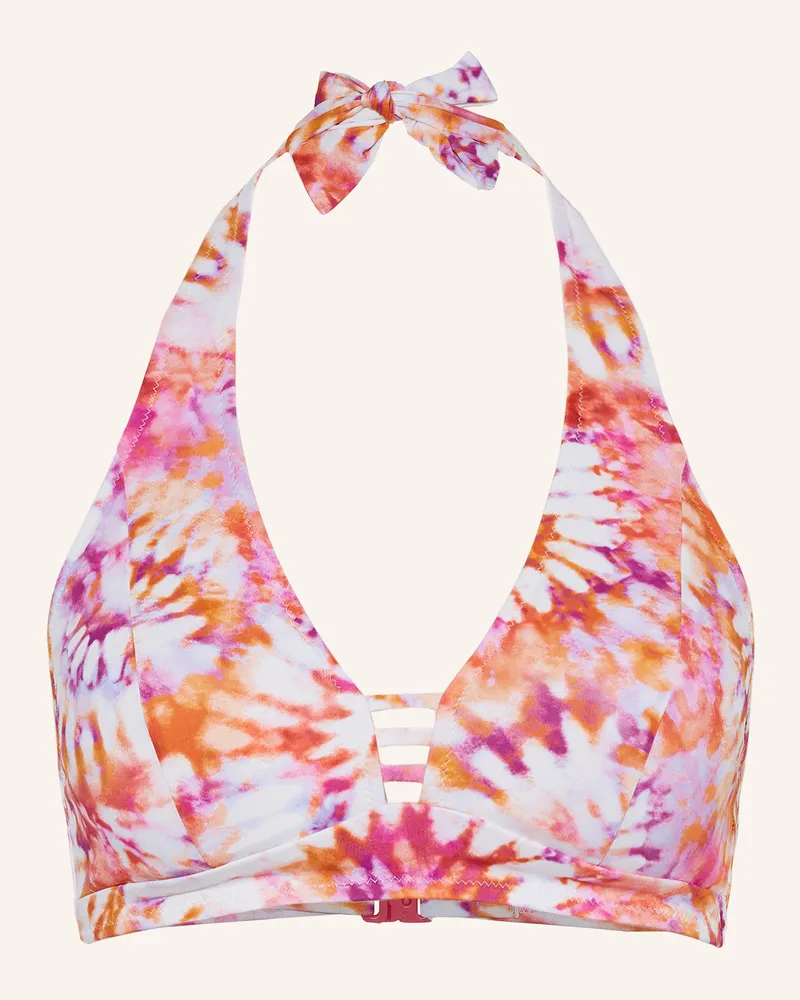 Lidea Neckholder-Bikini-Top SUNSET HARMONY Weiss