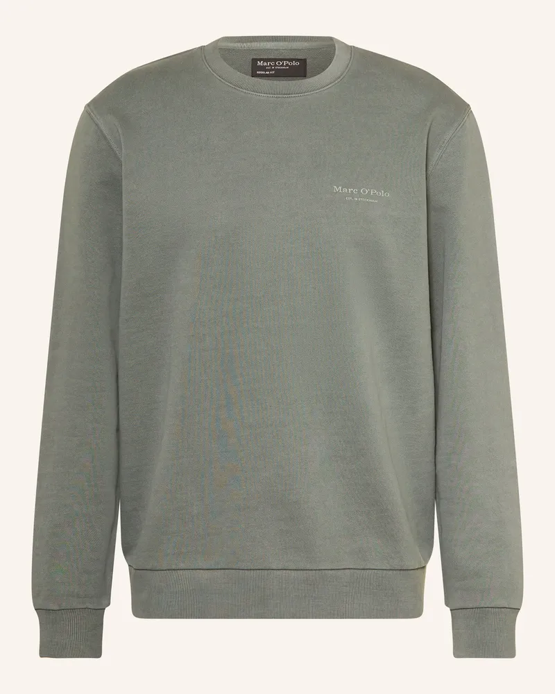 Marc O'Polo Sweatshirt gruen Khaki
