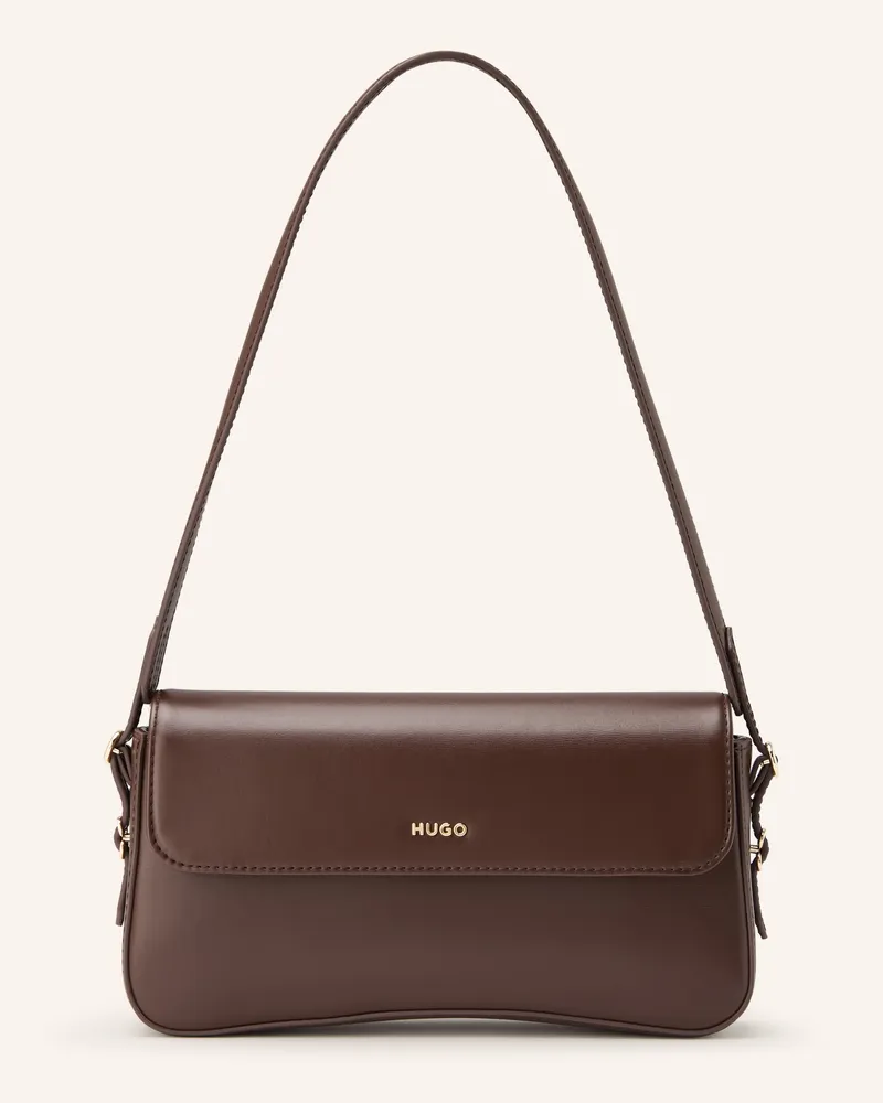 HUGO BOSS Handtasche Syndra braun Dunkelbraun