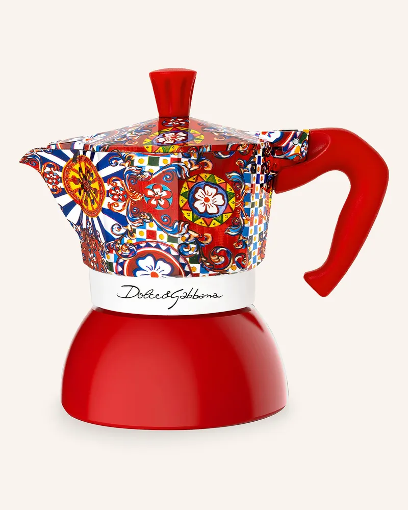 Dolce & Gabbana Casa Espressokocher Rot
