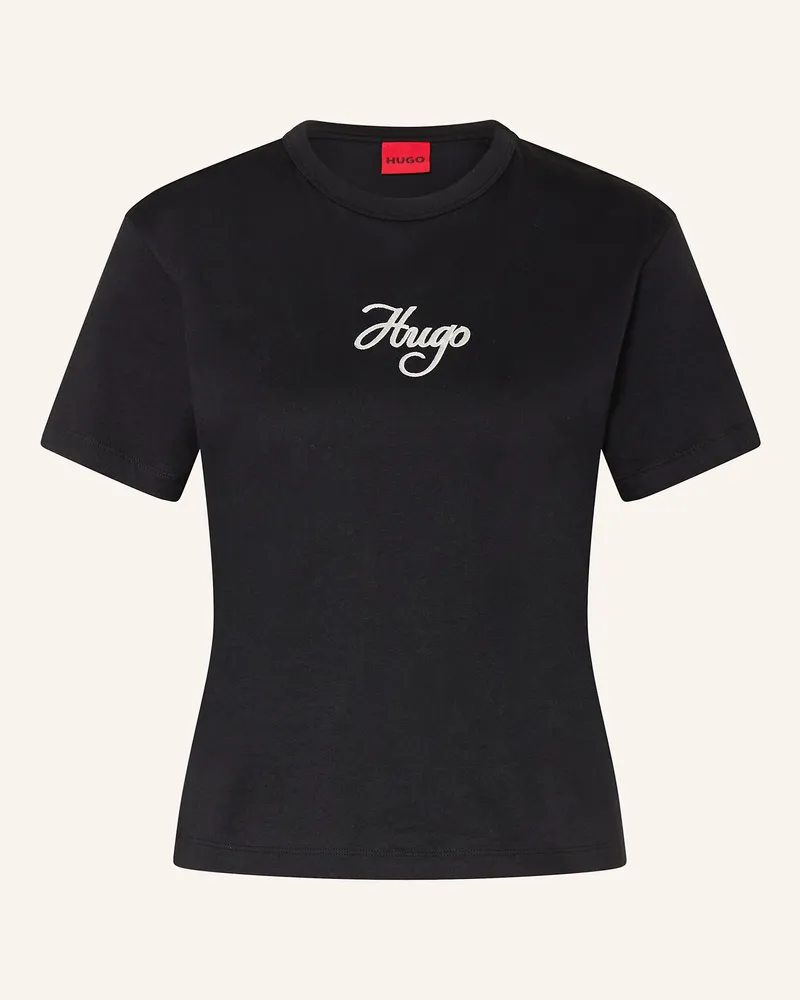 HUGO BOSS T-Shirt DESTREL Schwarz