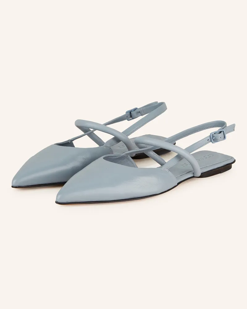 POMME D'OR Slingballerinas ANYA Blaugrau